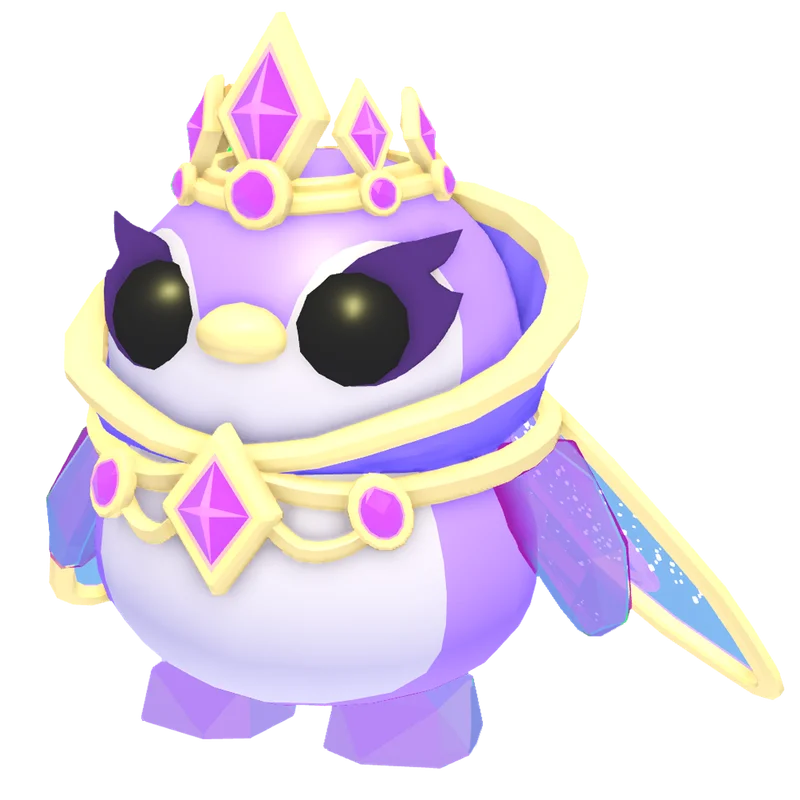 Amethyst Penguin official Adopt Me artwork