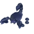 Halloween Blue Scorpion