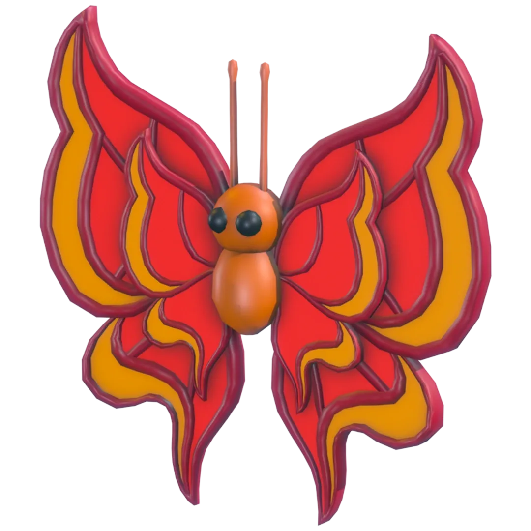 Vermillion Butterfly
